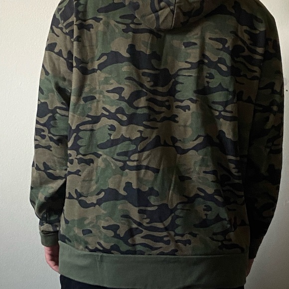 Old Navy Military Zip Up Hoodie - Picture 2 of 2